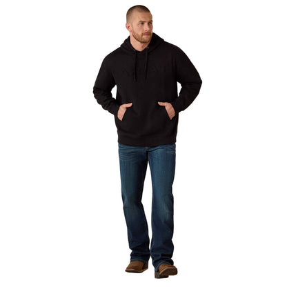 Men's Ariat Embossed Logo Hoodie 