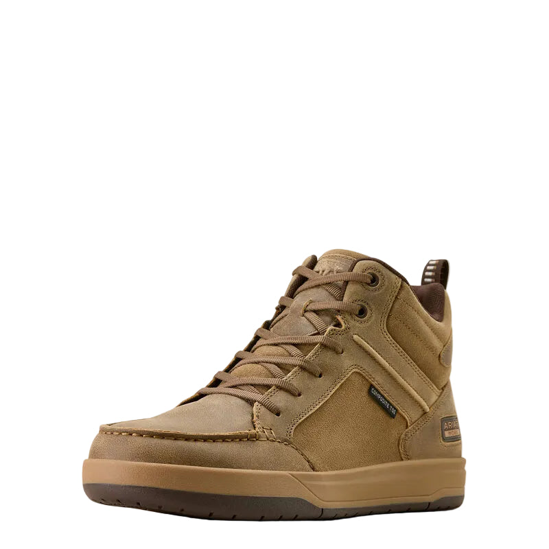 Men's Ariat Brown Bomber Outmatch Mid Composite Toe Work Shoe 10074282