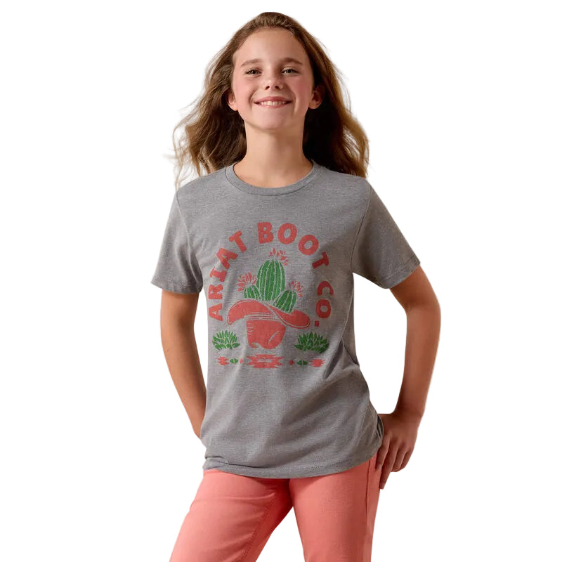 Girl's Ariat Ice Berg Cactus Hat T-shirt 10078380