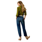 Ariat Women's Perfect Rise Relaxed Petra Flipside Straight Leg Jeans 10079018