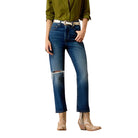 Ariat Women's Perfect Rise Relaxed Petra Flipside Straight Leg Jeans 10079018