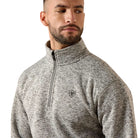 Ariat Men's Nulla Heather Caldwell 1/4 Zip Sweater 10079250