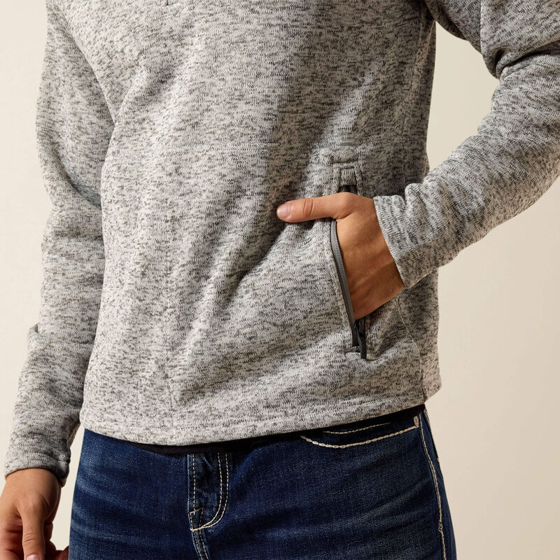 Ariat Men's Nulla Heather Caldwell 1/4 Zip Sweater 10079250