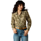 Ariat Women's Moss Green Homestyle Shirt 10079273