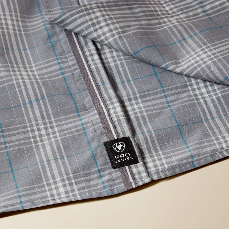 Ariat Men's Quite Shade Plaid Pro Series Wilber Classic Fit Shirt 10079284