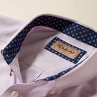 Ariat Men's Purple Ash Wrinkle Free Solid Pinpoint Oxford Classic Fit Shirt 10079286