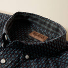 Ariat Men's Phantom Paisley Print Wrinkle Free Barnaby Classic Fit Shirt 10079294