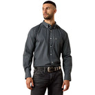 Ariat Men's Phantom Paisley Print Wrinkle Free Barnaby Classic Fit Shirt 10079294