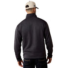 Ariat Men's Ombre Blue Caldwell 1/4 Zip Sweater 10079316