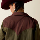 Ariat Women's Ivy Green/Chicory Coffee Dilon Parka Jacket 10079322