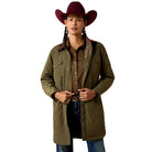 Ariat Women's Ivy Green/Chicory Coffee Dilon Parka Jacket 10079322