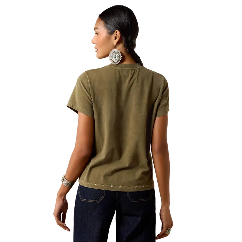 Ariat Women's Ivy Green Roping T-shirt 10079327
