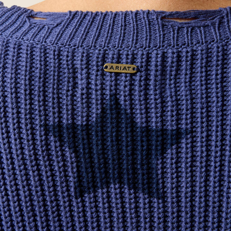 Ariat Women's Indigo Knit Americana Sweater 10079344