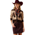Ariat Women's Tan/Brown Colter Cardigan 10079394