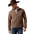 Ariat Men's Wren Faux Leather Print Vernon Softshell Jacket 10079404