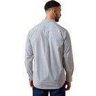 Ariat Men's White Geometric PRint Perez Classic Fit Shirt 10079422