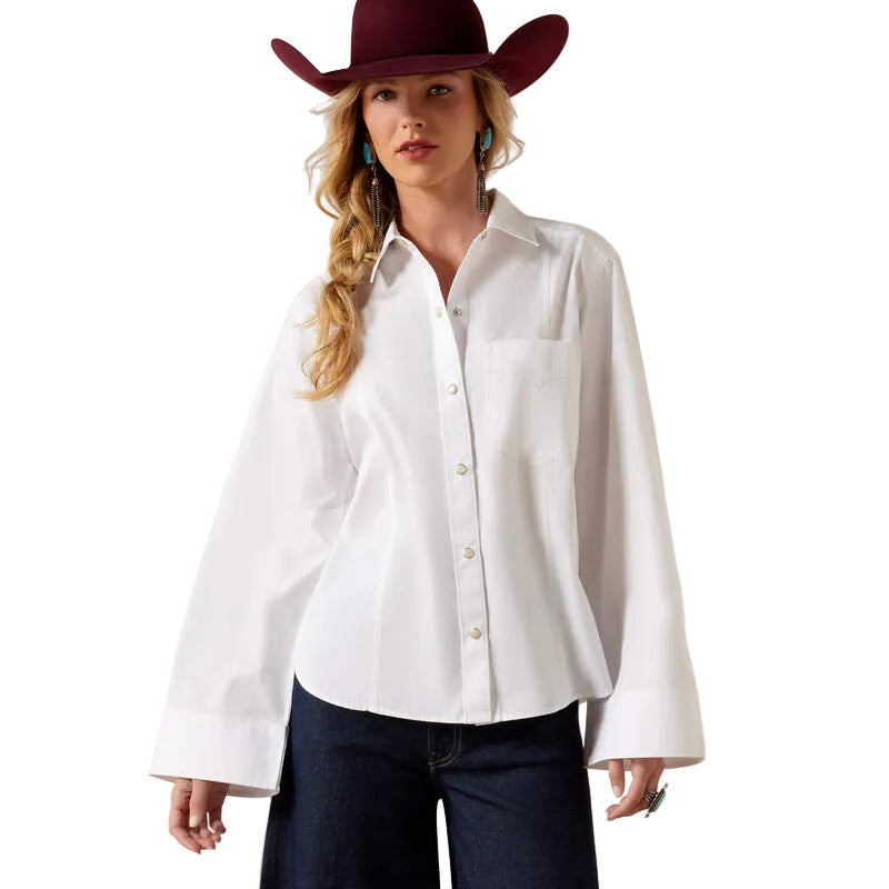 Ariat Women's White Cassidy Top 10079427