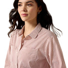 Ariat Women's Burnt Henna Stripe Everything Shirt 10079514