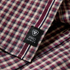 Ariat Men's Blue Night Micro Plaid Pro Series Jarvis Classic Fit Shirt 10079532
