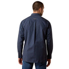 Ariat Men's Blue Night Foulard Print Canyon Classic Fit Shirt 10079533