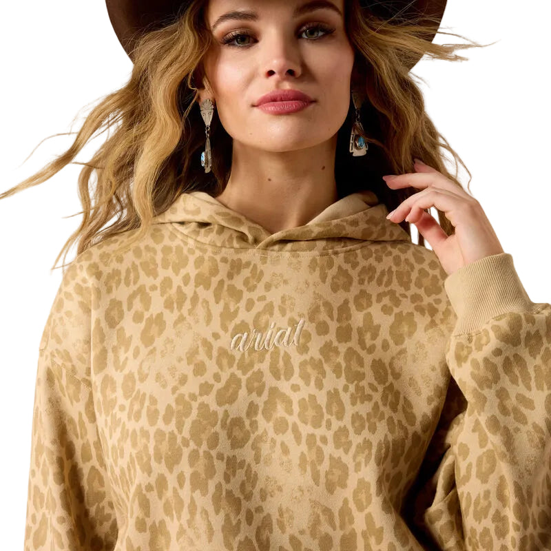 Ariat Women's Faded Leopard Essential Hoodie 10079584