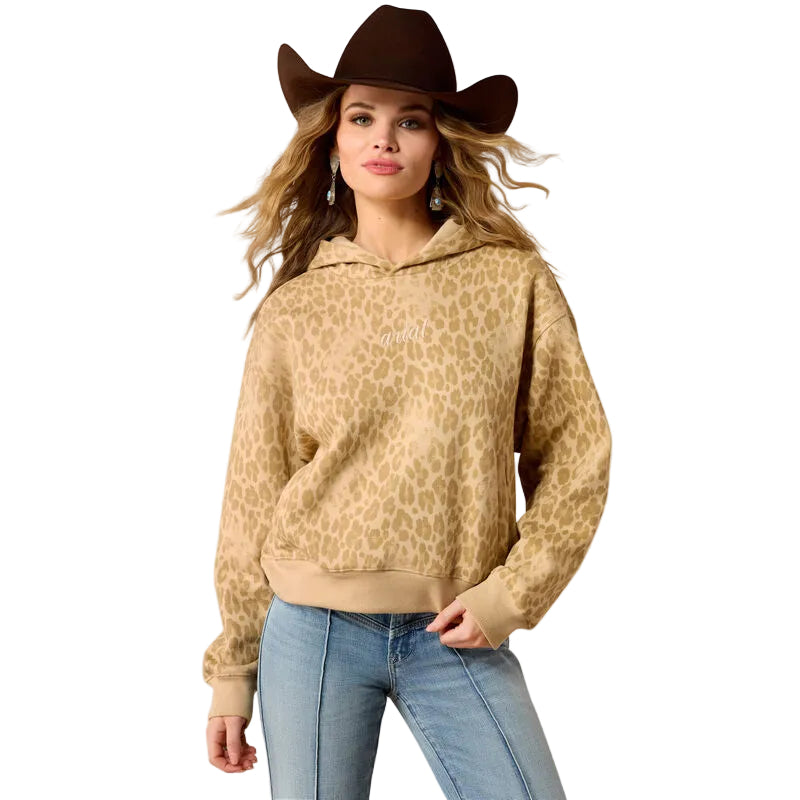 Ariat Women's Faded Leopard Essential Hoodie 10079584