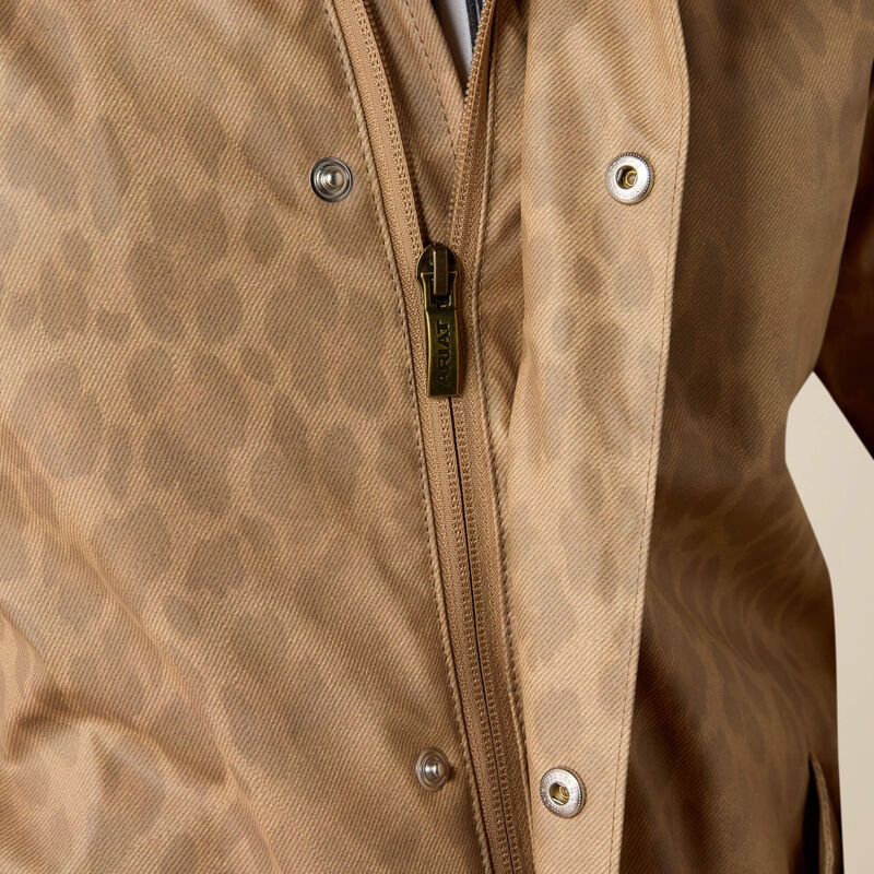 Ariat Women's Faded Leopard Drizzle Rain Coat 10079586