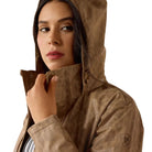 Ariat Women's Faded Leopard Drizzle Rain Coat 10079586