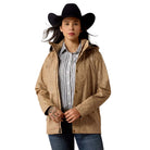 Ariat Women's Faded Leopard Drizzle Rain Coat 10079586