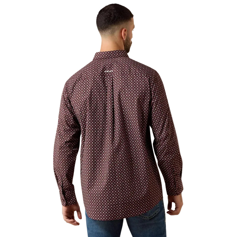 Ariat Men's Fudge Medallion Print Contstantine Classic Fit Shirt 10079623