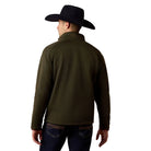 Ariat Men's Dark Green Caldwell 1/4 Zip Sweater 10079650