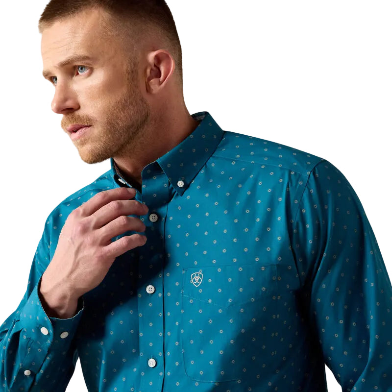 Ariat Men's Wrinkle Free Baptiste Classic Fit Shirt 10079658