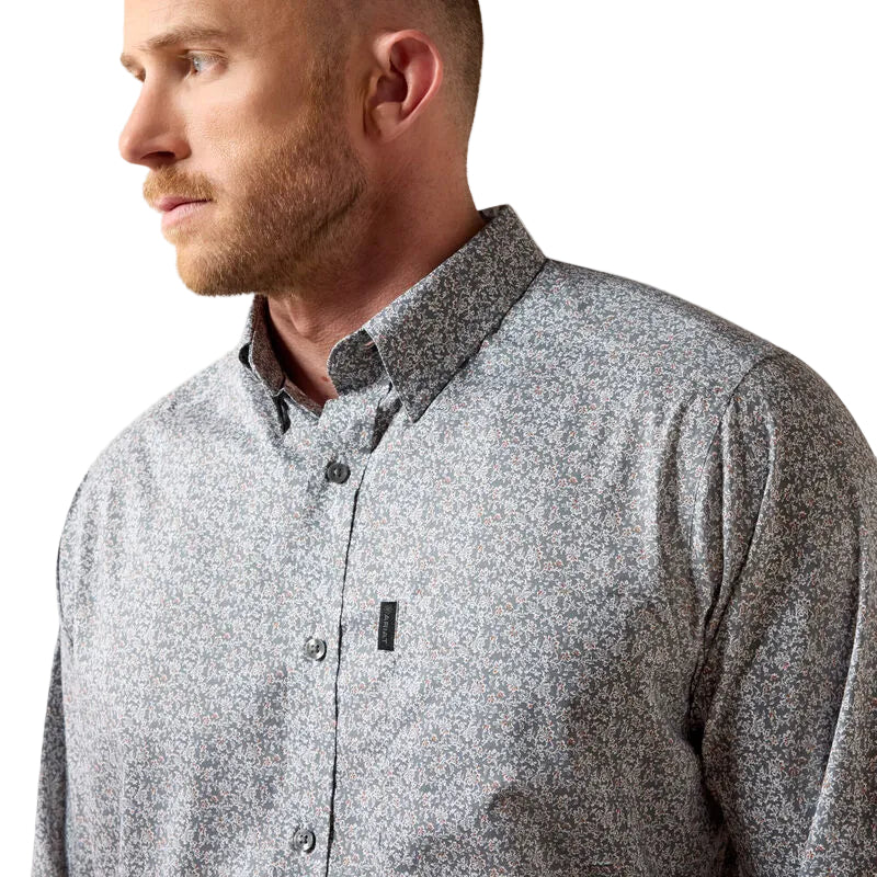 Ariat Men's Quiet Shade Vine Print Everything Classic Fit Shirt 10079707