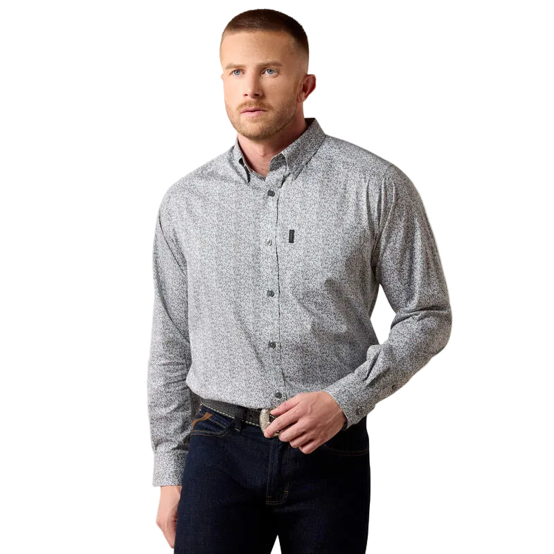 Ariat Men's Quiet Shade Vine Print Everything Classic Fit Shirt 10079707