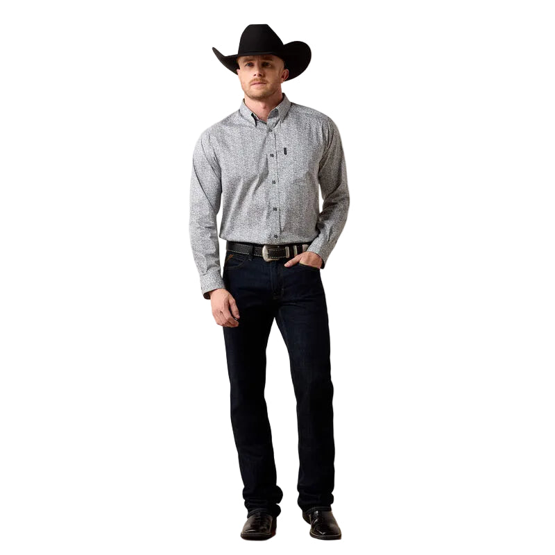 Ariat Men's Quiet Shade Vine Print Everything Classic Fit Shirt 10079707