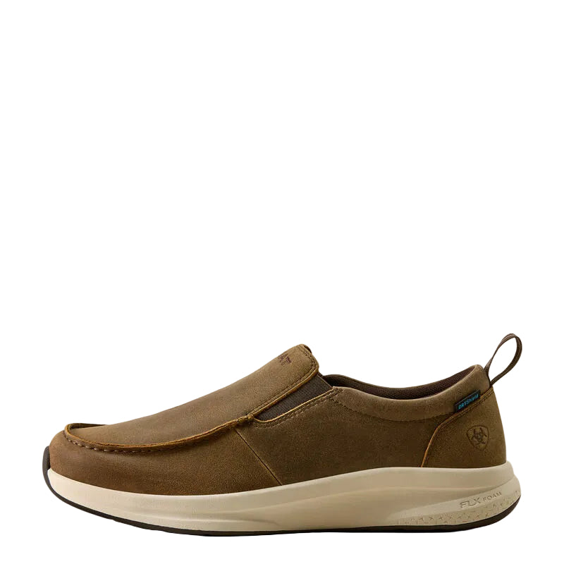 Ariat Men's Brown Bomber Buckeye Slip On Waterproof Shoes 10080275