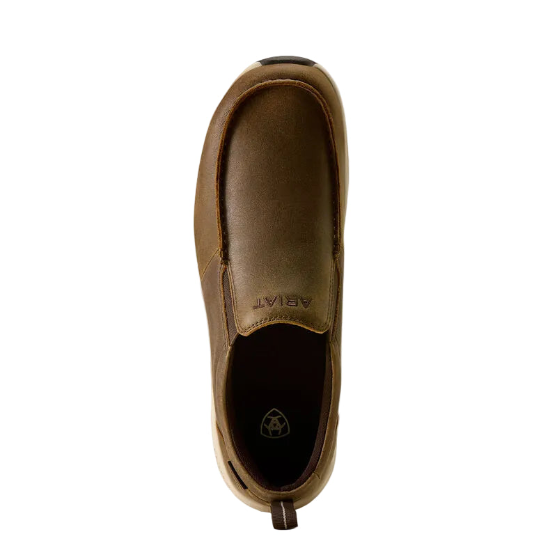 Ariat Men's Brown Bomber Buckeye Slip On Waterproof Shoes 10080275