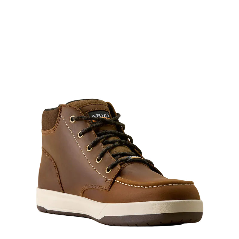 Ariat Men's Distressed Brown Outmatch Mid Composite Toe Work Shoe 10080333