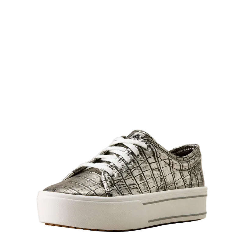 Ariat Women's Silver Croc Print Skylar Shoes 10080402