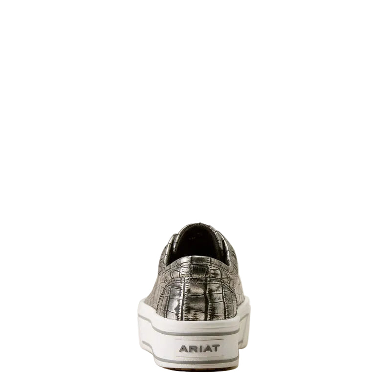 Ariat Women's Silver Croc Print Skylar Shoes 10080402