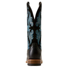 Ariat Men's Black/Bolt Blue Gritstone Wide Square Toe Cowboy Boots 10080525