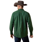 Ariat Men's Pine Needle Green Medallion Print Larkspur Classic Fit Shirt 10080658