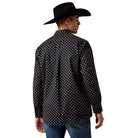 Ariat Men's Black Geo Print Larsen Classic Fit Shirt 10080668