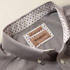 Ariat Men's Coffee Bean Striped Wrinkle Free Randolph Fitted Shirt 10080722