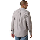 Ariat Men's Coffee Bean Striped Wrinkle Free Randolph Fitted Shirt 10080722