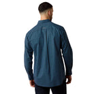 Ariat Men's Brilliant Blue Geo Print Nagel Classic Fit Shirt 10080736