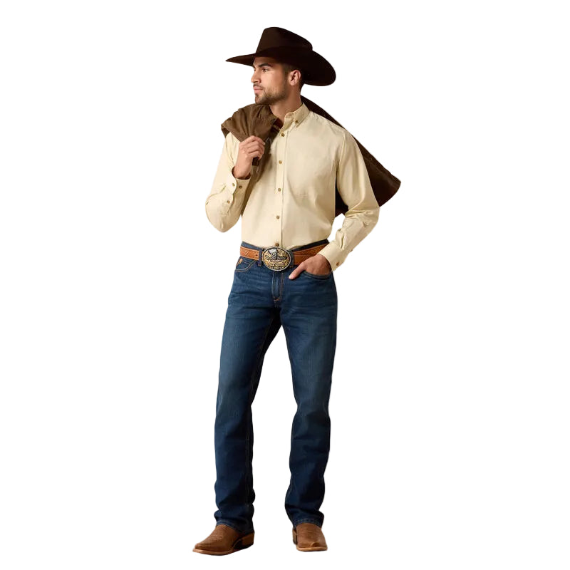 Ariat Men's Creme Brulee Standard Twill Classic Fit Shirt 10080937