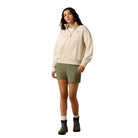 Ariat Women's Oatmeal Holiday 1/2 Zip Sweatshirt 10085379