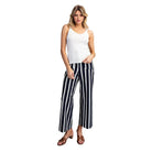 Women's Ee:some White Sleeveless Knit Tank Top SK14836