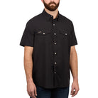 Men's Game Guard Short Sleeve Caviar Stockyard Shirt 1060:CAV